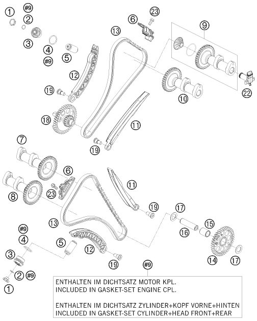 Náhled schématu TIMING DRIVE