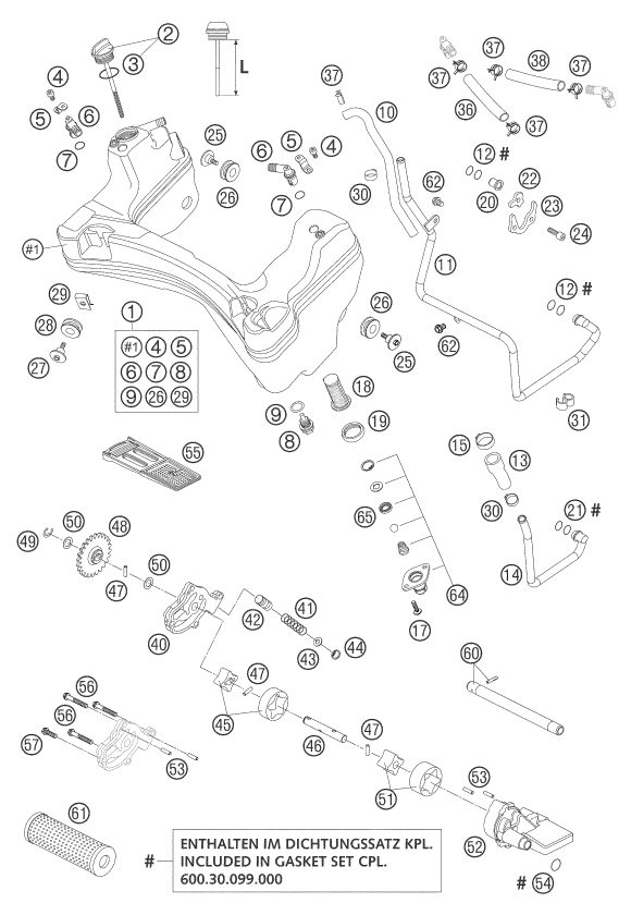 Náhled schématu LUBRICATING SYSTEM