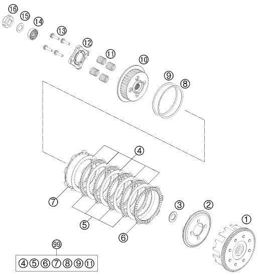 Náhled schématu CLUTCH