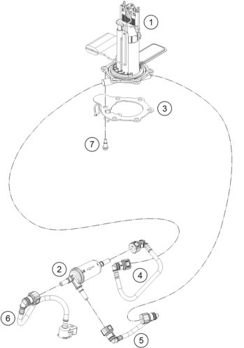 Náhled schématu FUEL PUMP