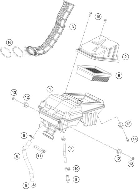 Náhled schématu AIR FILTER