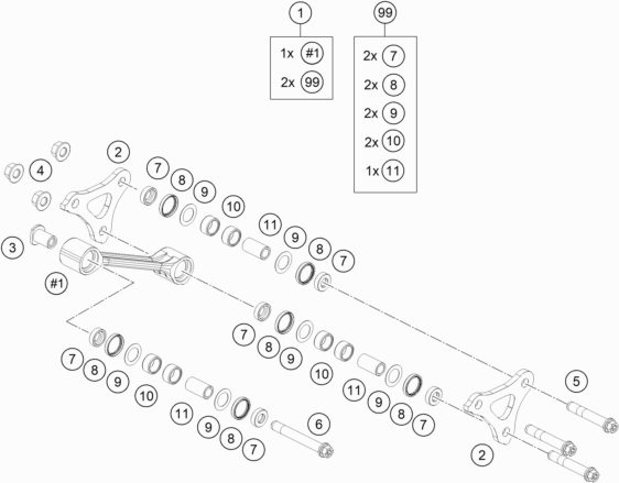 Náhled schématu PRO LEVER LINKING