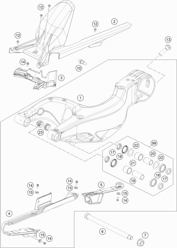 Náhled schématu SWING ARM
