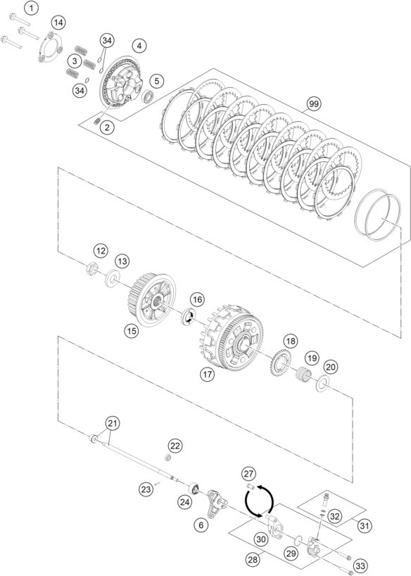 Náhled schématu CLUTCH