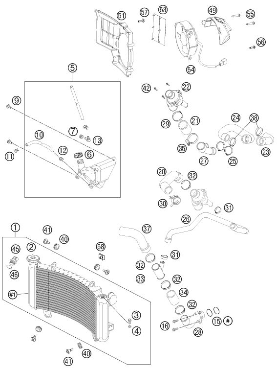 Náhled schématu COOLING SYSTEM