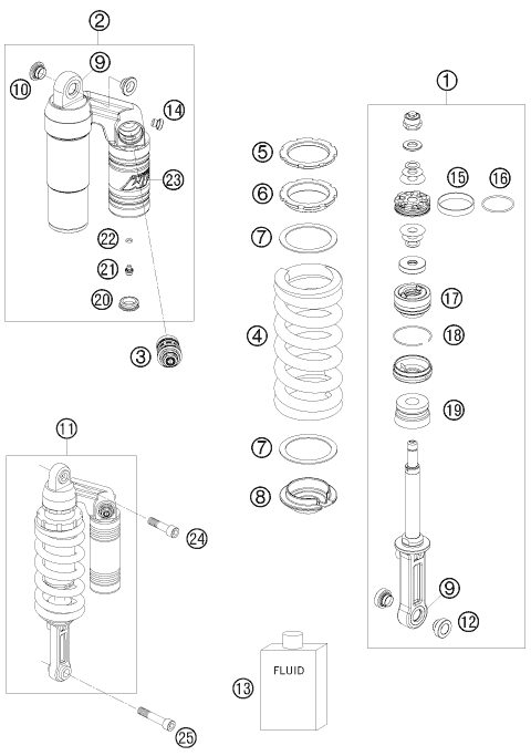 Náhled schématu SHOCK ABSORBER