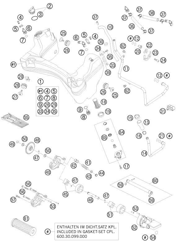 Náhled schématu LUBRICATING SYSTEM