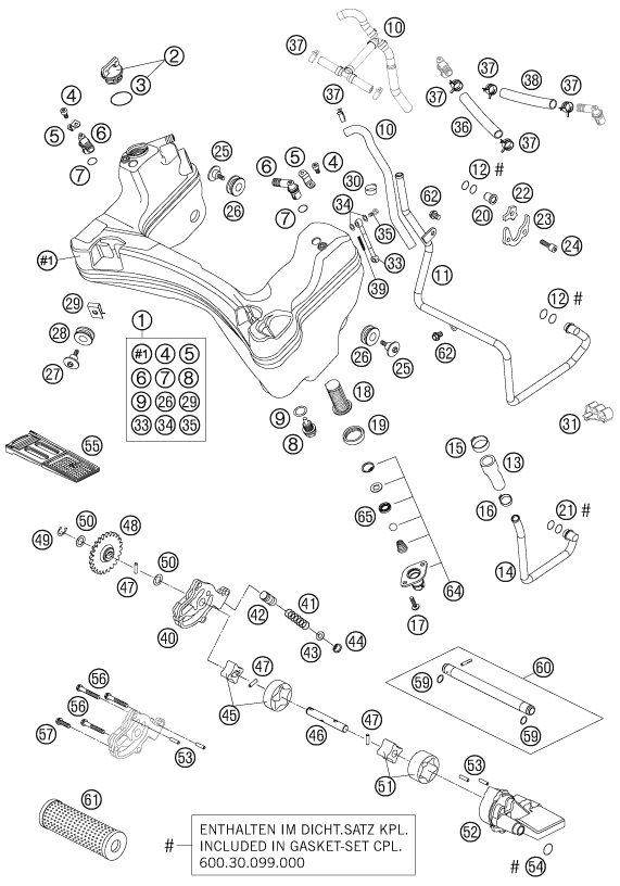 Náhled schématu LUBRICATING SYSTEM