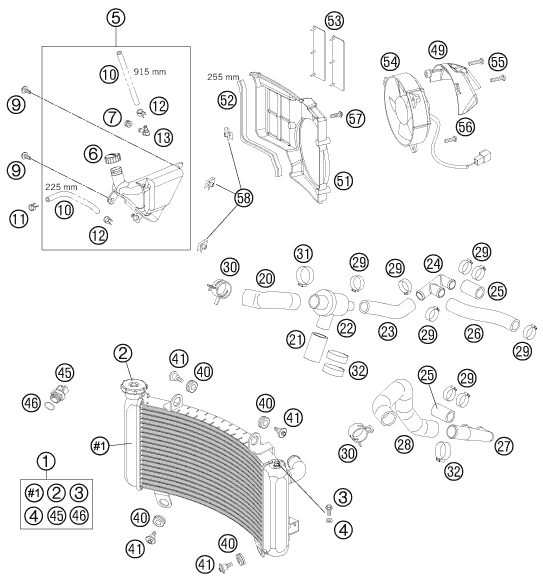 Náhled schématu COOLING SYSTEM