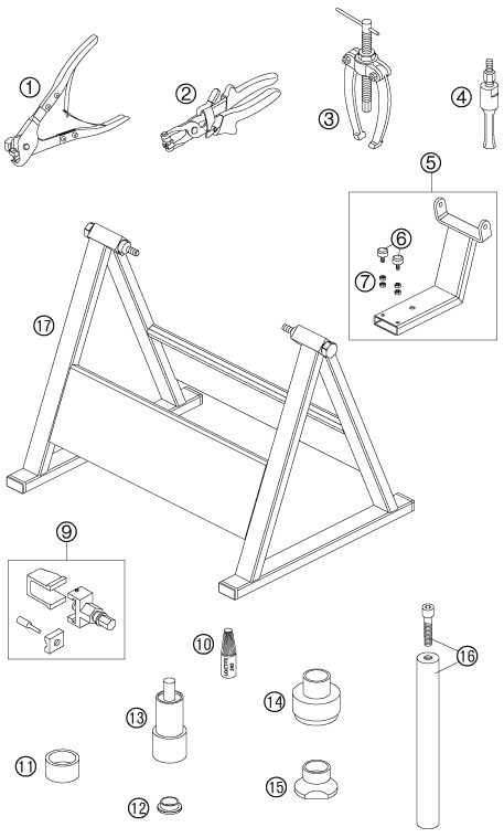 Náhled schématu SPECIAL TOOLS