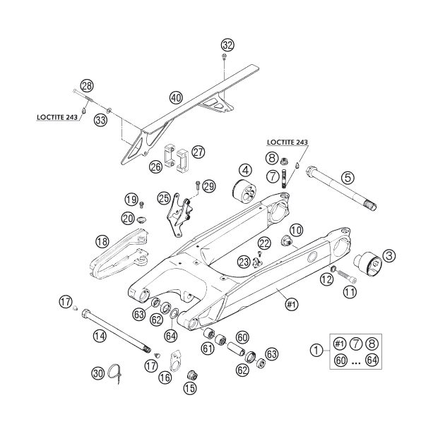 Náhled schématu SWING ARM