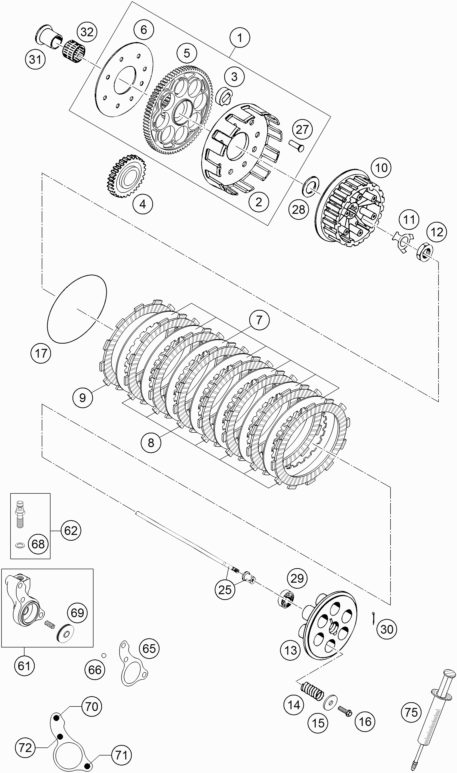 Náhled schématu CLUTCH