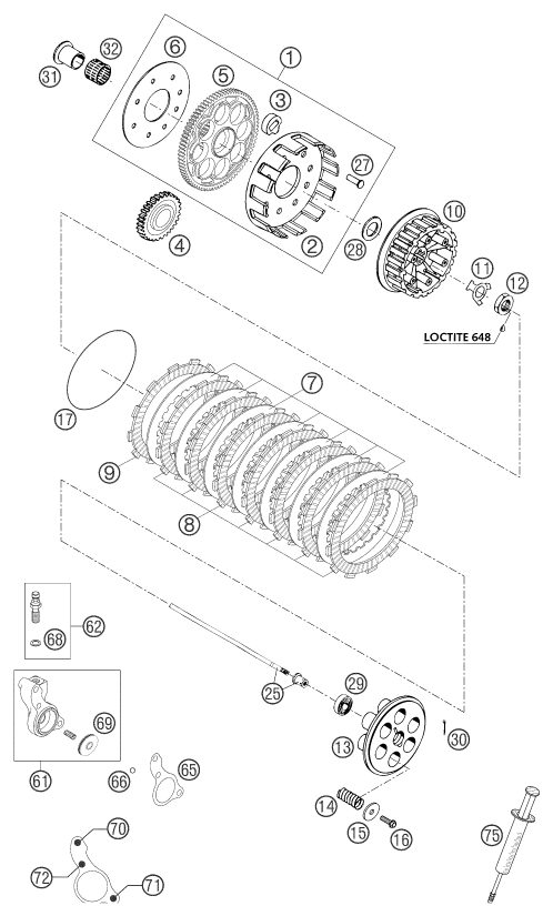 Náhled schématu CLUTCH