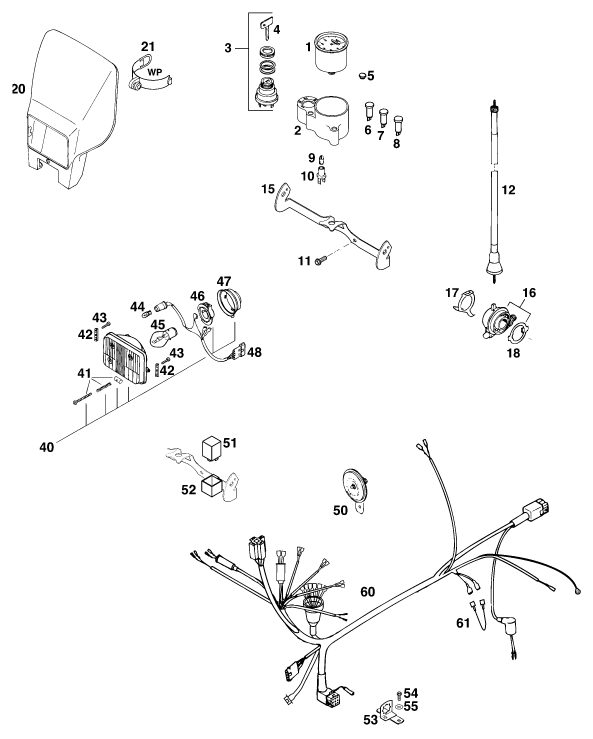 Náhled schématu NEW PARTS