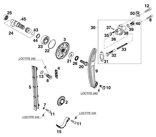 Náhled schématu TIMING DRIVE