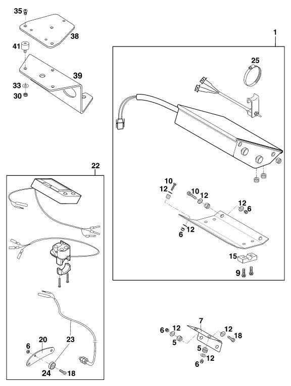 Náhled schématu INSTRUMENTS / LOCK SYSTEM