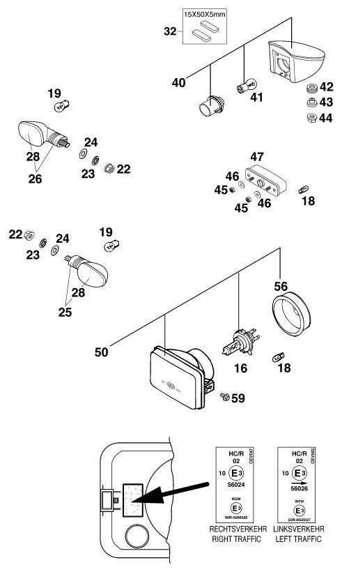 Náhled schématu LIGHTING SYSTEM