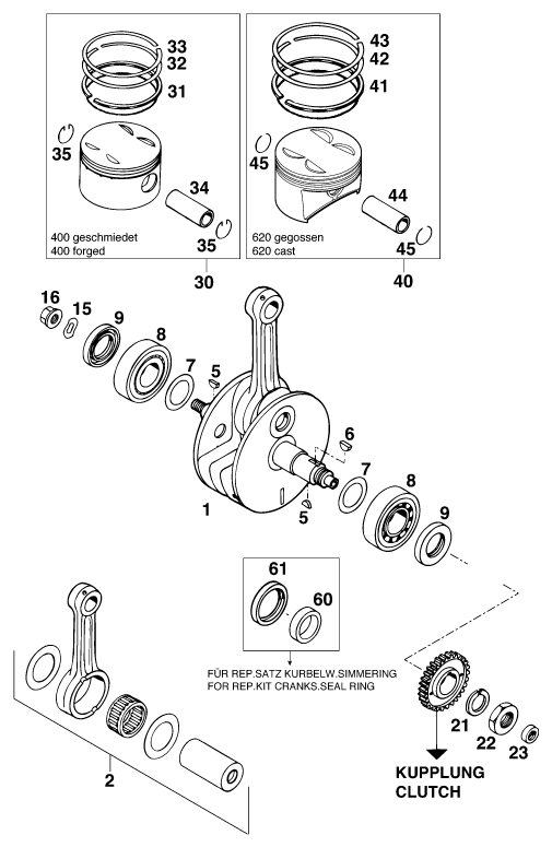 Náhled schématu CRANKSHAFT, PISTON