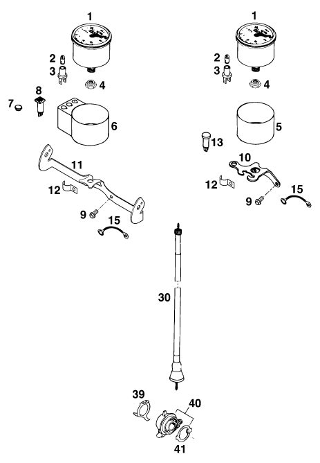 Náhled schématu INSTRUMENTS / LOCK SYSTEM