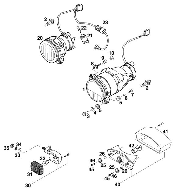 Náhled schématu LIGHTING SYSTEM