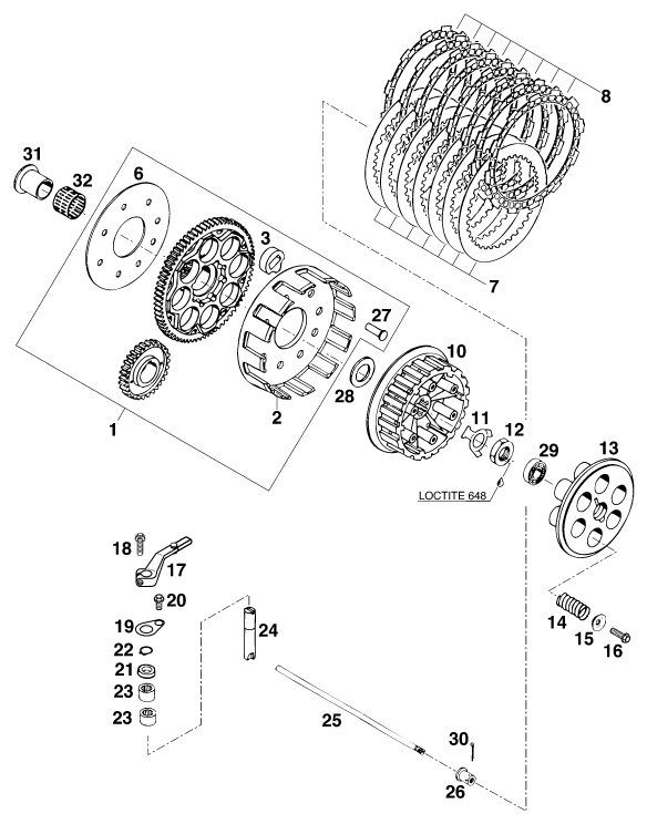 Náhled schématu CLUTCH