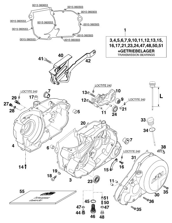 Náhled schématu ENGINE CASE