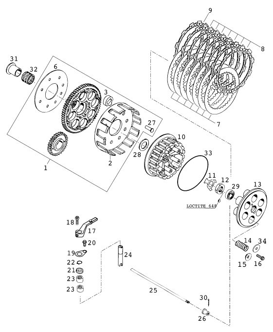Náhled schématu CLUTCH