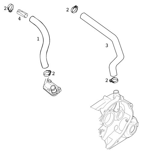 Náhled schématu LUBRICATING SYSTEM