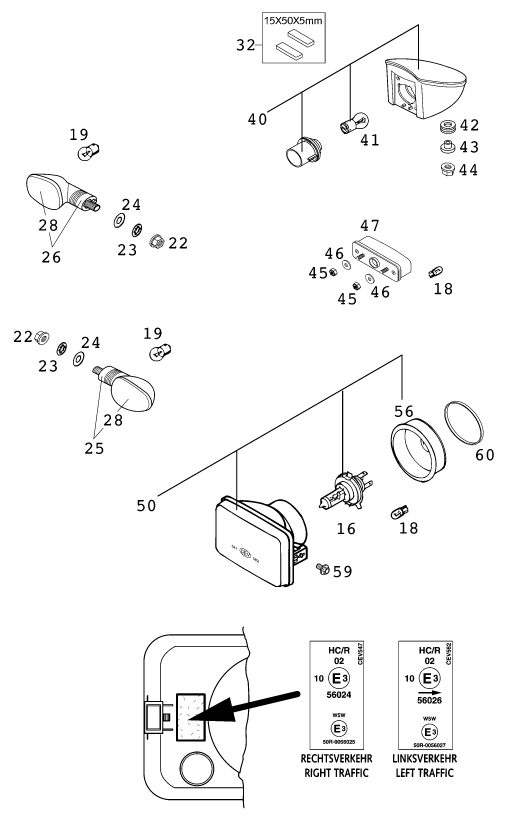 Náhled schématu LIGHTING SYSTEM