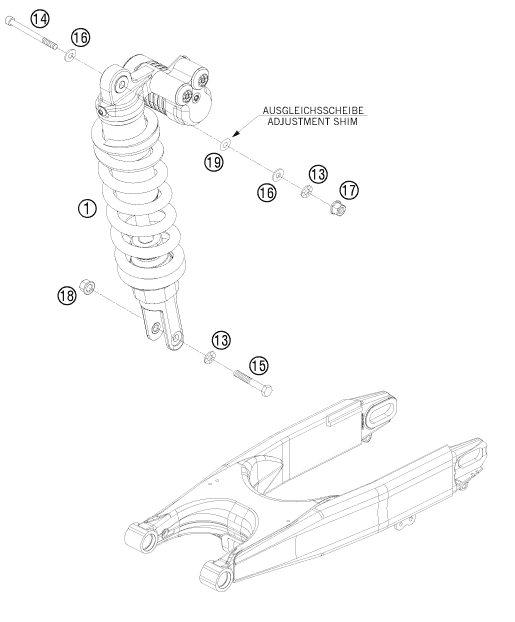 Náhled schématu SHOCK ABSORBER