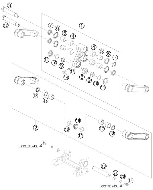 Náhled schématu PRO LEVER LINKING