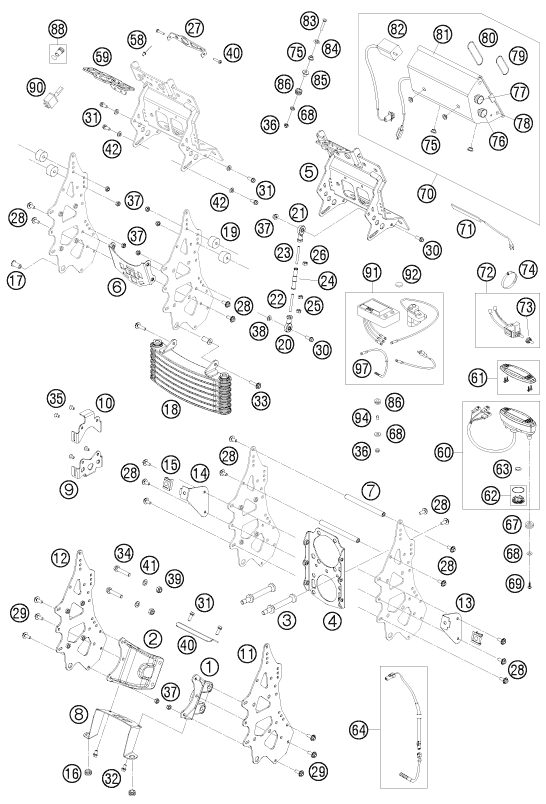 Náhled schématu INSTRUMENTS / LOCK SYSTEM