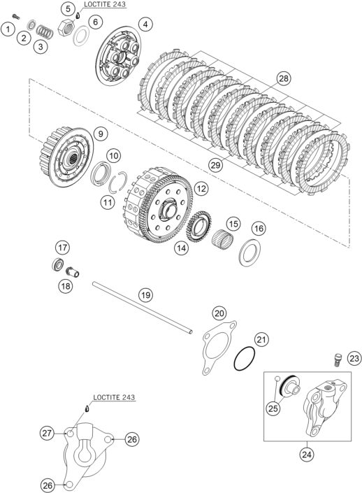 Náhled schématu CLUTCH