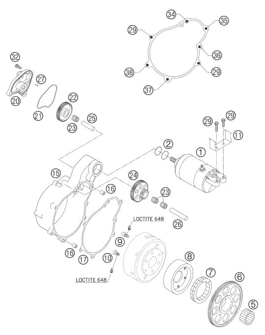 Náhled schématu SHOCK ABSORBER