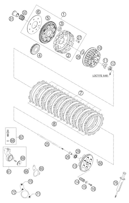 Náhled schématu CLUTCH