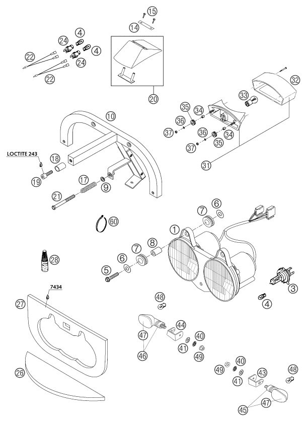 Náhled schématu LIGHTING SYSTEM