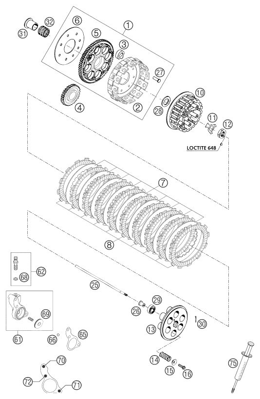 Náhled schématu CLUTCH