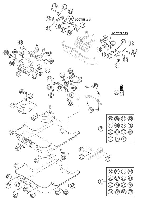 Náhled schématu ENGINE GUARD