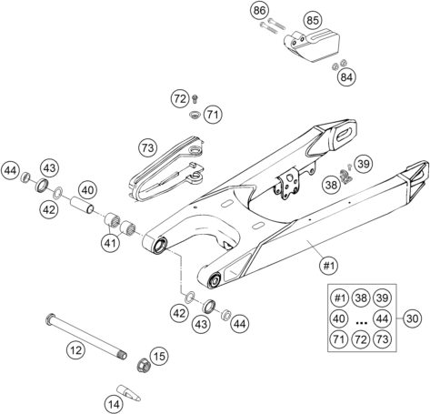 Náhled schématu SWING ARM