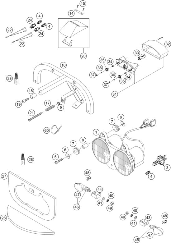 Náhled schématu LIGHTING SYSTEM