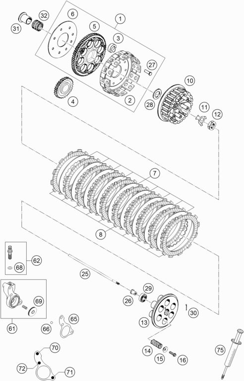 Náhled schématu CLUTCH