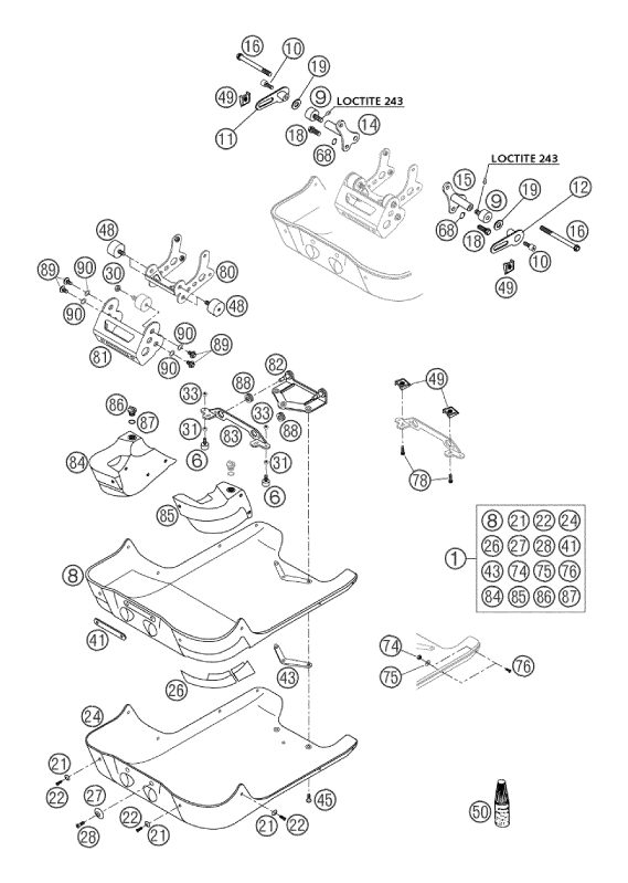 Náhled schématu ENGINE GUARD