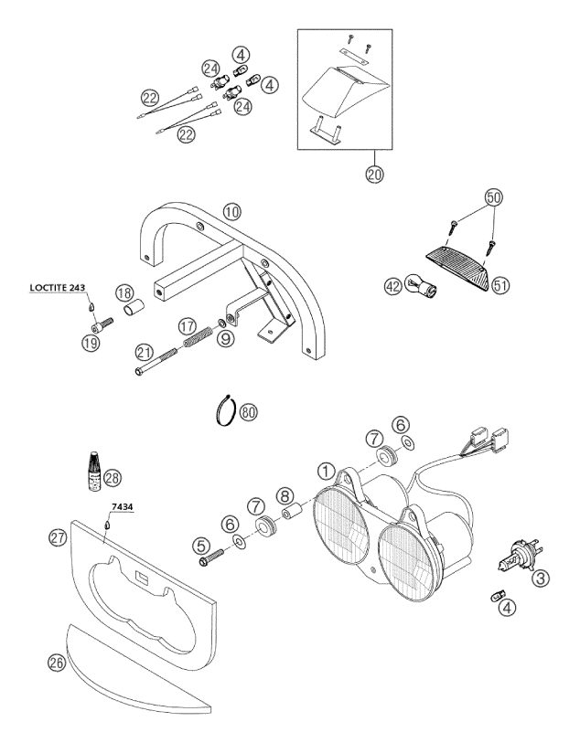 Náhled schématu LIGHTING SYSTEM