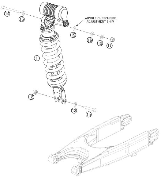 Náhled schématu SHOCK ABSORBER
