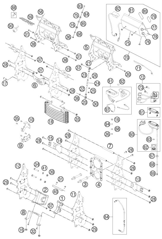 Náhled schématu INSTRUMENTS / LOCK SYSTEM