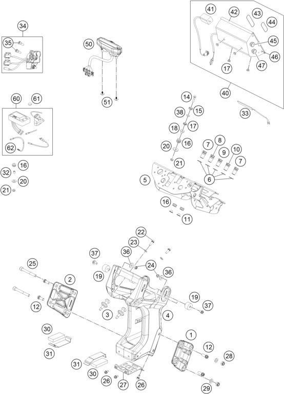 Náhled schématu INSTRUMENTS / LOCK SYSTEM