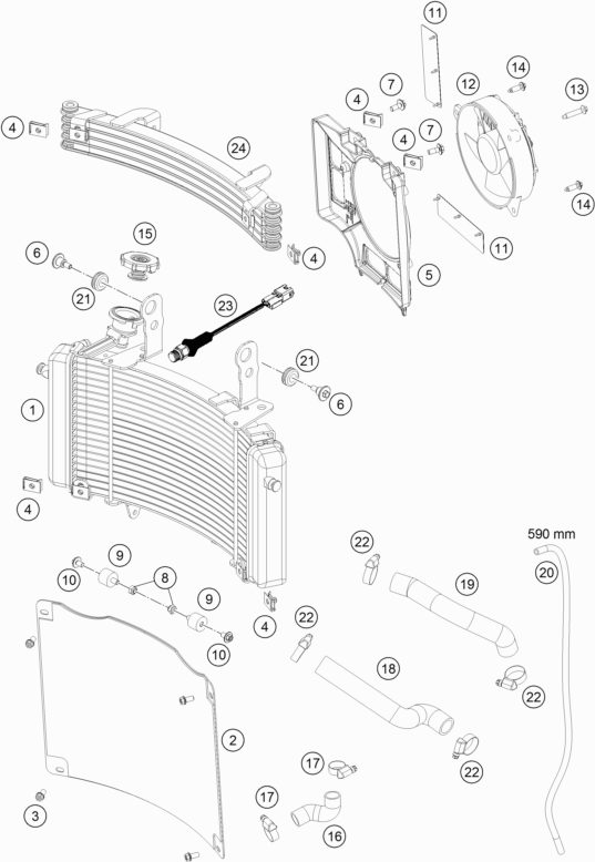Náhled schématu COOLING SYSTEM