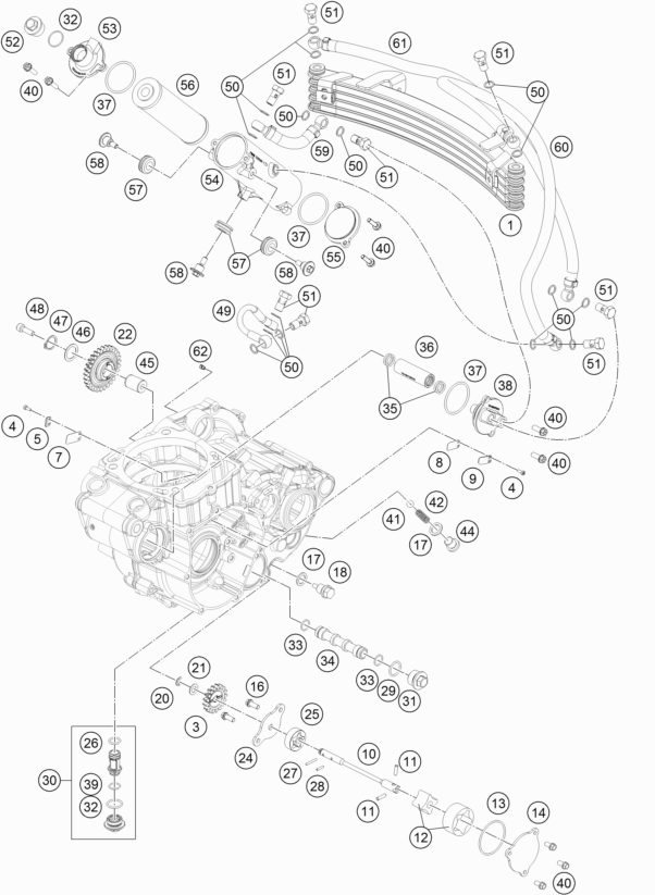 Náhled schématu LUBRICATING SYSTEM
