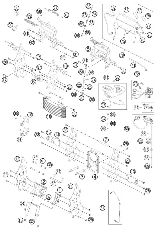 Náhled schématu INSTRUMENTS / LOCK SYSTEM