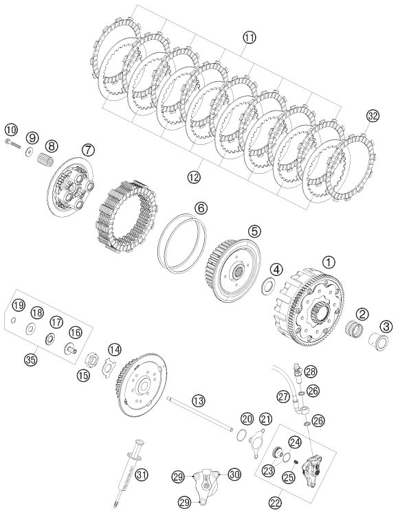 Náhled schématu CLUTCH